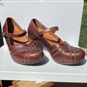 Dansko Mary Jane with approximate 3inch heel